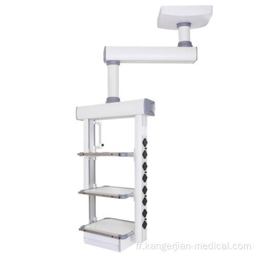 KDD-6 Mobile Medical Tower Gas optionnel Salle Anesthésie Équipement terminal Ligne d&#39;oxygène pour le pendentif en soins intensifs